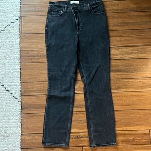 Abercrombie & Fitch 90s Slim Straight Ultra High Rise Jean